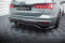 Mittlerer Cup Diffusor Heck Ansatz DTM Look passend für Audi A6 Allroad C8 schwarz Hochglanz