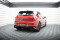 Heck Ansatz Diffusor + Chrome Endrohre Sportauspuff Attrappe für Volkswagen Golf GTE Mk8
