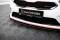 Street Pro Cup Spoilerlippe Front Ansatz für Kia Ceed GT Mk3 / Proceed Mk1 ROT