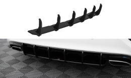 Street Pro Heckschürze Heck Ansatz Diffusor passend für Kia Ceed GT Mk3 SCHWARZ