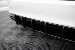 Street Pro Heckschürze Heck Ansatz Diffusor passend für Kia Ceed GT Mk3 SCHWARZ