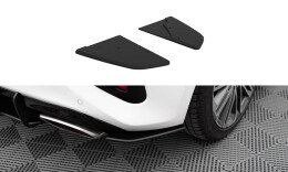 Street Pro Heck Ansatz Flaps Diffusor für Kia Ceed GT Mk3 SCHWARZ