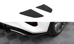 Street Pro Heck Ansatz Flaps Diffusor passend für Kia Ceed GT Mk3 rot