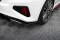 Street Pro Heck Ansatz Flaps Diffusor passend für Kia Ceed GT Mk3 rot