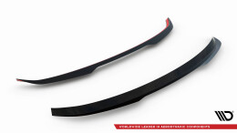 Heck Spoiler Aufsatz Abrisskante passend für Mercedes-Benz CLA Shooting Brake 45 AMG / AMG-Line C117 schwarz Hochglanz