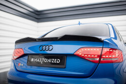 Heck Spoiler Aufsatz Abrisskante 3D für Audi S4...