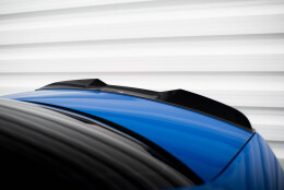 Heck Spoiler Aufsatz Abrisskante 3D passend für Audi A4 Limousine B8 schwarz Hochglanz