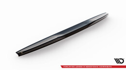 Heck Spoiler Aufsatz Abrisskante 3D passend für Audi A4 Limousine B8 schwarz Hochglanz
