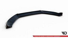 Cup Spoilerlippe Front Ansatz V.3 für Audi S4 / A4 S-Line B8 schwarz Hochglanz