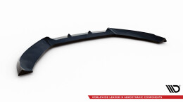 Cup Spoilerlippe Front Ansatz V.4 passend für Audi S4 / A4 S-Line B8 schwarz Hochglanz