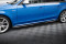 Seitenschweller Ansatz Cup Leisten V.4 für Audi A4 / A4 S-Line / S4 B8  schwarz Hochglanz