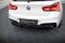 Heck Ansatz Diffusor V.3 passend für BMW 1er M-Paket F20 Facelift (Doppelauspuff li.) schwarz Hochglanz