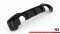 Heck Ansatz Diffusor V.3 passend für BMW M140i F20 Facelift schwarz Hochglanz