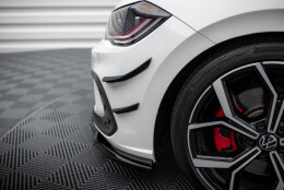 Stoßstangen Flaps Wings vorne Canards für VW Polo GTI Mk6 Facelift