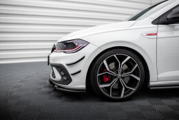 Stoßstangen Flaps Wings vorne Canards für VW Polo GTI Mk6 Facelift