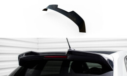Heck Spoiler Aufsatz Abrisskante 3D passend für VW Polo GTI Mk6 schwarz Hochglanz