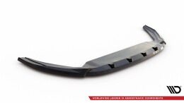Cup Spoilerlippe Front Ansatz V.2 passend für VW Polo GTI Mk6 Facelift schwarz Hochglanz