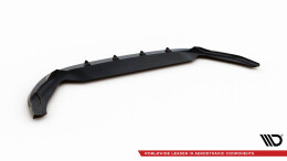 Cup Spoilerlippe Front Ansatz V.2 passend für VW Polo GTI Mk6 Facelift schwarz Hochglanz