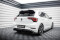 Heck Ansatz Diffusor für Volkswagen Polo GTI Mk6 Facelift schwarz Hochglanz