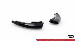 Heck Ansatz Flaps Diffusor für VW Polo GTI Mk6 FL schwarz Hochglanz