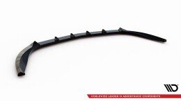Cup Spoilerlippe Front Ansatz passend für Mercedes-Benz B W246 schwarz Hochglanz