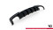 Heck Ansatz Diffusor V.2 passend für BMW 5er M-Paket F10 / F11 (Doppelauspuff li. re.) schwarz Hochglanz