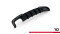 Heck Ansatz Diffusor V.2 passend für BMW 5er M-Paket F10 / F11 (Doppelauspuff li.) schwarz Hochglanz