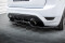 Mittlerer Cup Diffusor Heck Ansatz DTM Look passend für Ford Kuga ST Mk1 schwarz Hochglanz