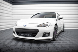 Cup Spoilerlippe Front Ansatz V.2 passend für Subaru BRZ Mk1 schwarz Hochglanz