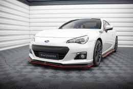 Street+ Spoilerlippe Front Ansatz V.3 passend für Subaru BRZ schwarz Hochglanz