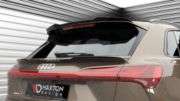 Unterer Heck Spoiler Aufsatz Abrisskante passend für Audi e-tron schwarz Hochglanz