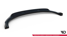 Cup Spoilerlippe Front Ansatz passend für Audi e-Tron S-Line schwarz Hochglanz