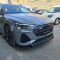Cup Spoilerlippe Front Ansatz passend für Audi e-Tron S-Line schwarz Hochglanz