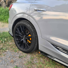 Seitenschweller Ansatz Cup Leisten passend für Audi e-Tron S-Line schwarz Hochglanz