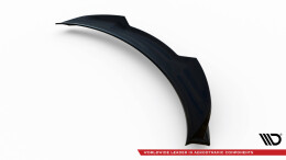 Heck Spoiler Aufsatz Abrisskante 3D passend für Opel Cascada schwarz Hochglanz