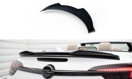 Heck Spoiler Aufsatz Abrisskante für 3D Opel Cascada schwarz Hochglanz