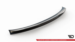 Heck Spoiler Aufsatz Abrisskante für 3D Opel Cascada schwarz Hochglanz