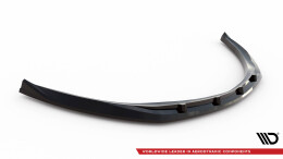 Cup Spoilerlippe Front Ansatz passend für Opel Cascada schwarz Hochglanz