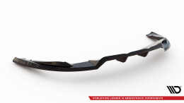 Mittlerer Cup Diffusor Heck Ansatz DTM Look passend für Opel Cascada schwarz Hochglanz