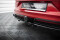 Mittlerer Cup Diffusor Heck Ansatz DTM Look passend für Kia ProCeed GT-Line Mk1 schwarz Hochglanz