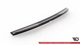Heck Spoiler Aufsatz Abrisskante 3D passend für Mercedes-Benz E Limousine AMG-Line W214 schwarz Hochglanz