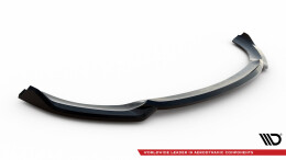 Cup Spoilerlippe Front Ansatz V.1 passend für Mercedes-Benz E AMG-Line W214 schwarz Hochglanz