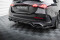 Mittlerer Cup Diffusor Heck Ansatz DTM Look passend für Mercedes-Benz E AMG-Line W214 schwarz Hochglanz