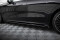 Seitenschweller Ansatz Cup Leisten für Mercedes-Benz E AMG-Line W214 schwarz Hochglanz