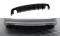 Heck Ansatz Diffusor passend für Audi A5 S-Line Coupe / Sportback 8T Facelift (Einzelauspuff li. re.) schwarz Hochglanz