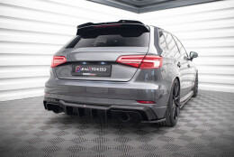 Heck Ansatz Diffusor passend für Audi A3 S-Line...