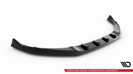 Cup Spoilerlippe Front Ansatz V.1 für Hyundai Tucson N-Line Mk4 schwarz Hochglanz