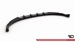 Cup Spoilerlippe Front Ansatz V.1 für Hyundai Tucson N-Line Mk4 schwarz Hochglanz