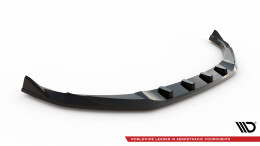 Cup Spoilerlippe Front Ansatz V.1 passend für Hyundai Tucson N-Line Mk4 schwarz Hochglanz