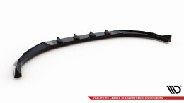 Cup Spoilerlippe Front Ansatz V.1 passend für Hyundai Tucson N-Line Mk4 schwarz Hochglanz